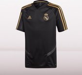 adidas Real Madrid Trainingsshirt 2019/2020 Junior - Zwart - Maat 176