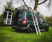 Volkswagen Caddy Aluminium imperiaal | Roll&Fix Spanbanden Systeem | VW Caddy en Maxi 2004+ 2015+ | L1H1