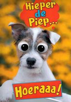 Verjaardagskaart Extra Groot Hieper de Piep