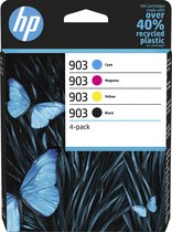 Bol.com Original Ink Cartridge HP Paquete de 4 cartuchos de tinta Original HP 903 black/cian/magenta/amarillo aanbieding