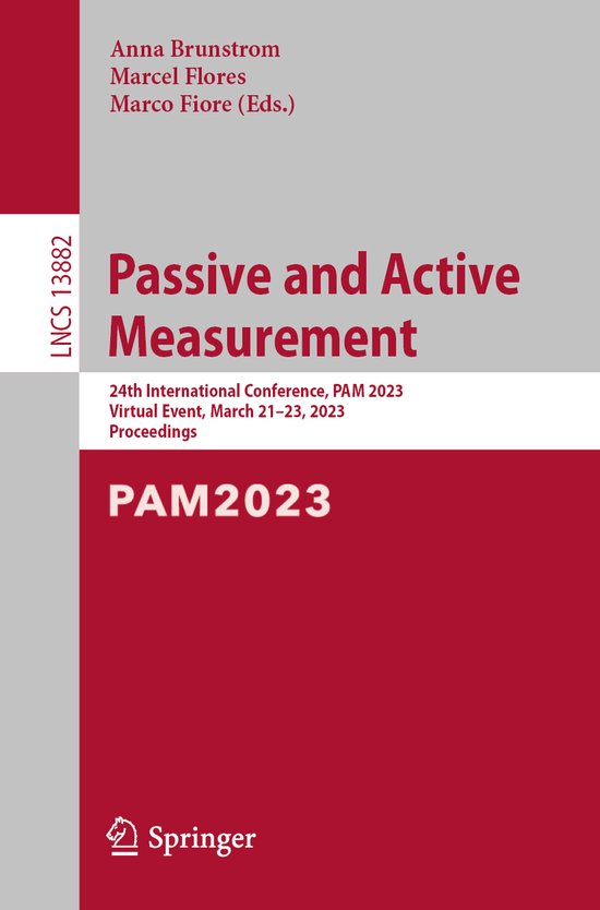 Lecture Notes in Computer Science13882- Passive and Active M ... - cover
