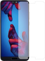 Telefoonglaasje Screenprotectors - Geschikt voor Huawei P20 - Case Friendly - Gehard Glas Screenprotector - Geschikt voor Huawei P20 - Beschermglas