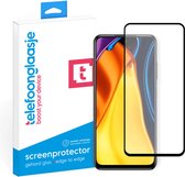 Telefoonglaasje Screenprotectors - Geschikt voor Xiaomi Poco M3 Pro - Case Friendly - Gehard Glas Screenprotector - Geschikt voor Xiaomi Poco M3 Pro - Beschermglas