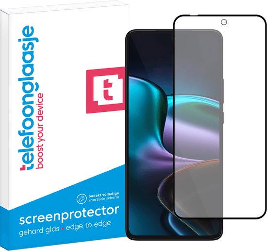 Telefoonglaasje Screenprotectors Geschikt voor Motorola Edge 30 - Volledig Dekkend - Gehard Glas Screenprotector Geschikt voor Motorola Edge 30 - Beschermglas van rand tot rand
