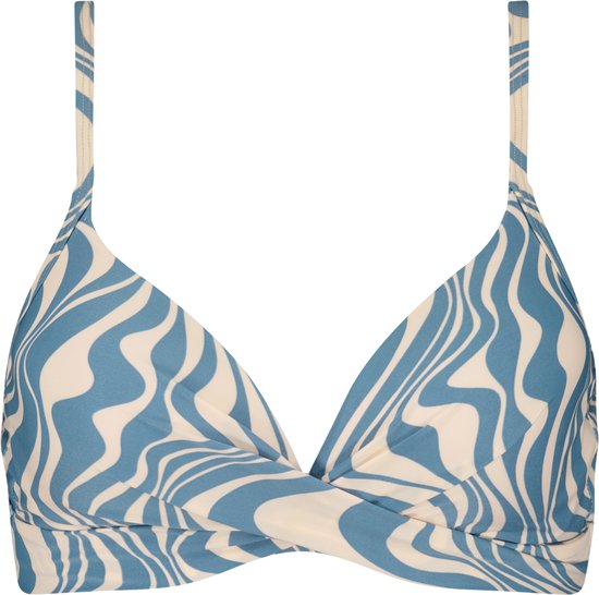 Swirl twist bikinitop