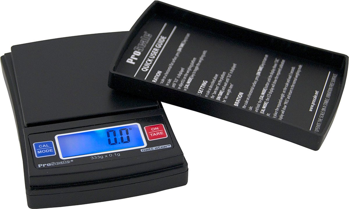 Proscale Three Weigh Pocket weegschaal (333g x 0,1g)