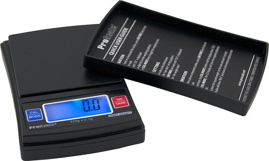Proscale Three Weigh Pocket weegschaal (333g x 0,1g) | bol
