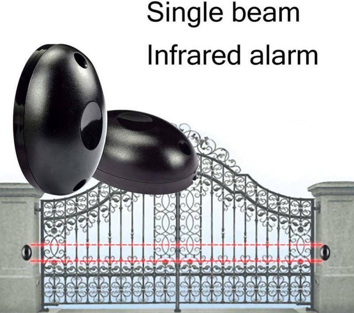 Motion Sensor Security Mengshen 3-Pack Vibration Alarm - 110dB Loud