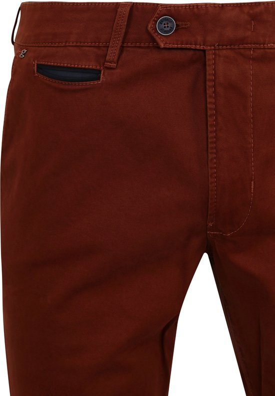 - Chino Benny 3 Roest Bruin - Maat - Modern-fit bol.com