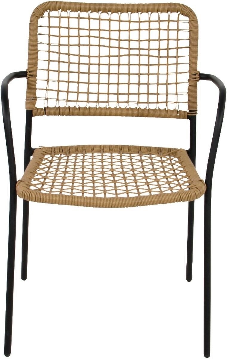 Lesli Living Chaise empilable Kara - 58.8 x 56.5 x 81.5 cm
