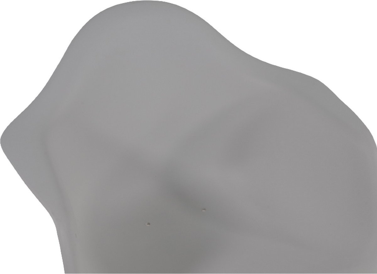 Lesli Living Chaise bistro Montreux - Blanc - 62,5x44x82,5cm - Set de 4