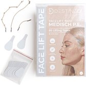 Destined® Facelift tape - 80 stuks - Facelift apparaat - Face tape - Huidverjongingsapparaat - Chirurgie alternatief - Blond