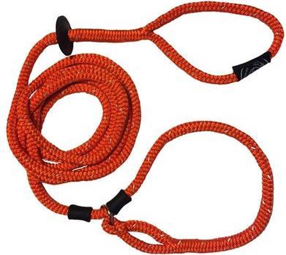 Harness Lead Leash Oranje reflecterend S/M