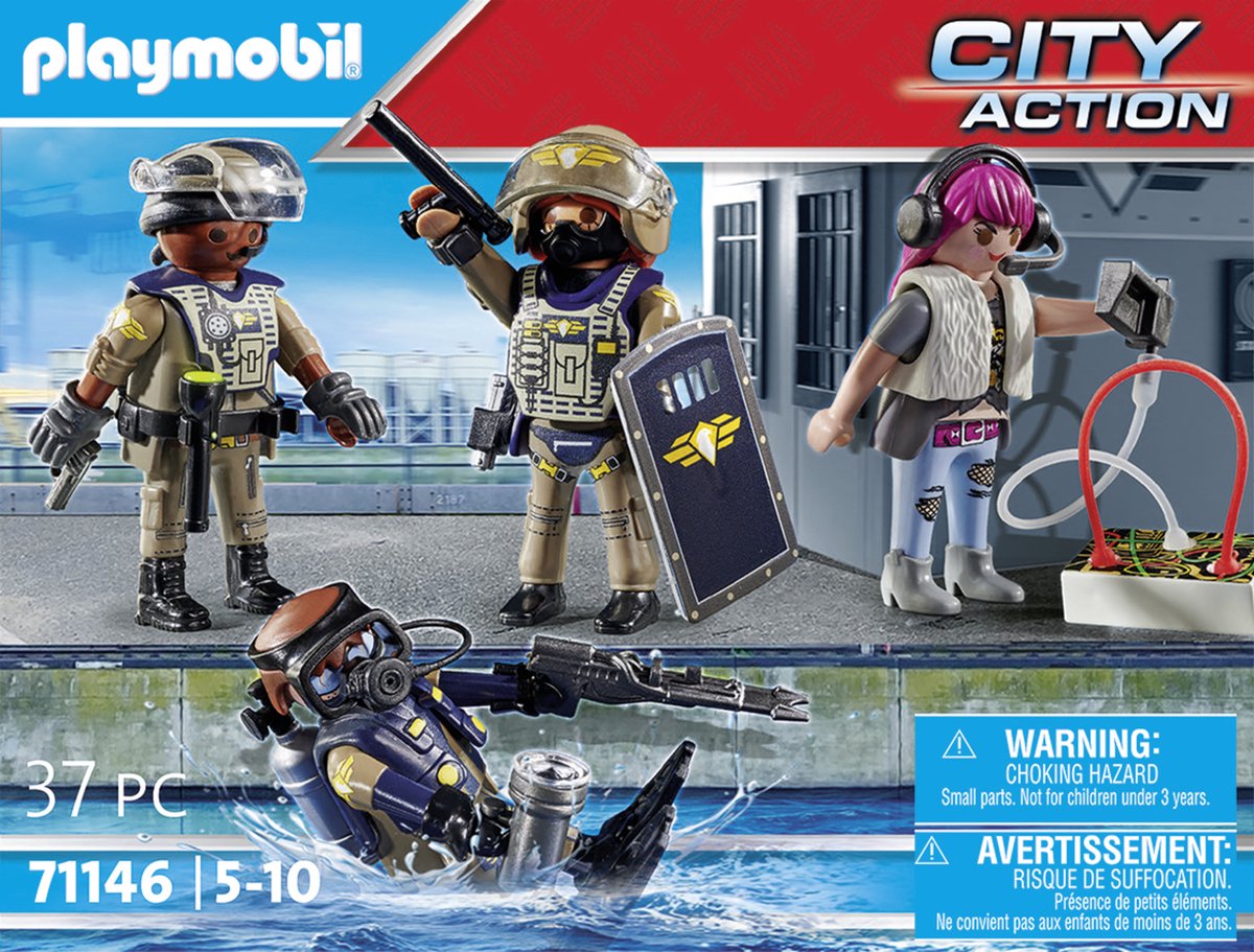 Ensemble de figurines PLAYMOBIL City Action SE - 71146 | bol