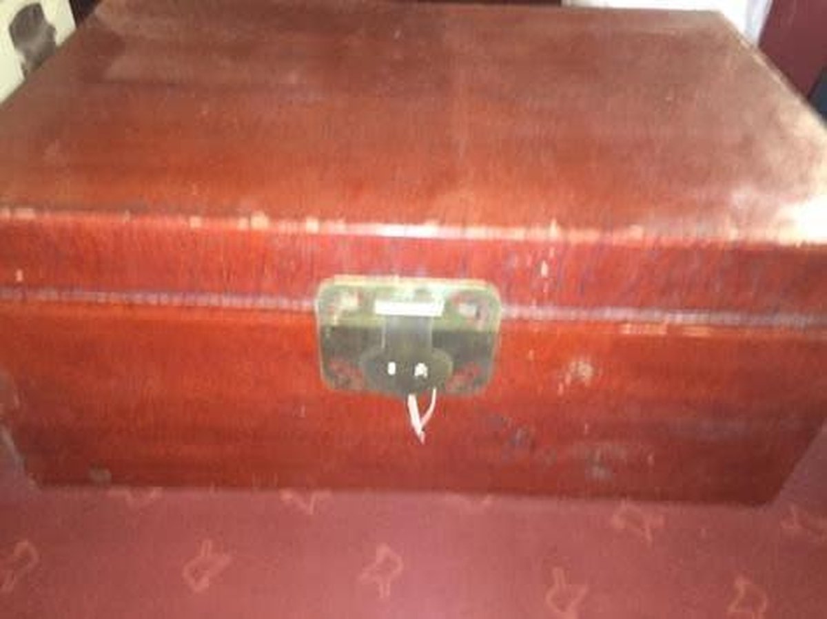 Fine Asianliving Antieke Chinese Kist Rood B73xD48xH33cm Chinese Meubels Oosterse Kast