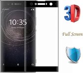 DrPhone XA2 ULTRA Glas 4D Volledige Glazen Dekking Full coverage Curved Edge Frame Tempered glass Zwart - Official