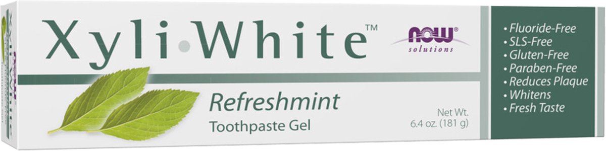 Natuurlijke Tandpasta (181 gram) - Now Foods Refreshmint
