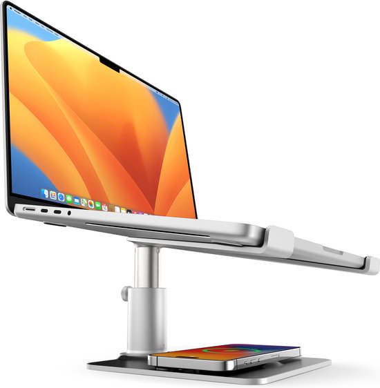 Twelve South HiRise Pro - verhoger voor MacBook - geschikt voor apart verkrijgbare MagSafe-oplader - zilver