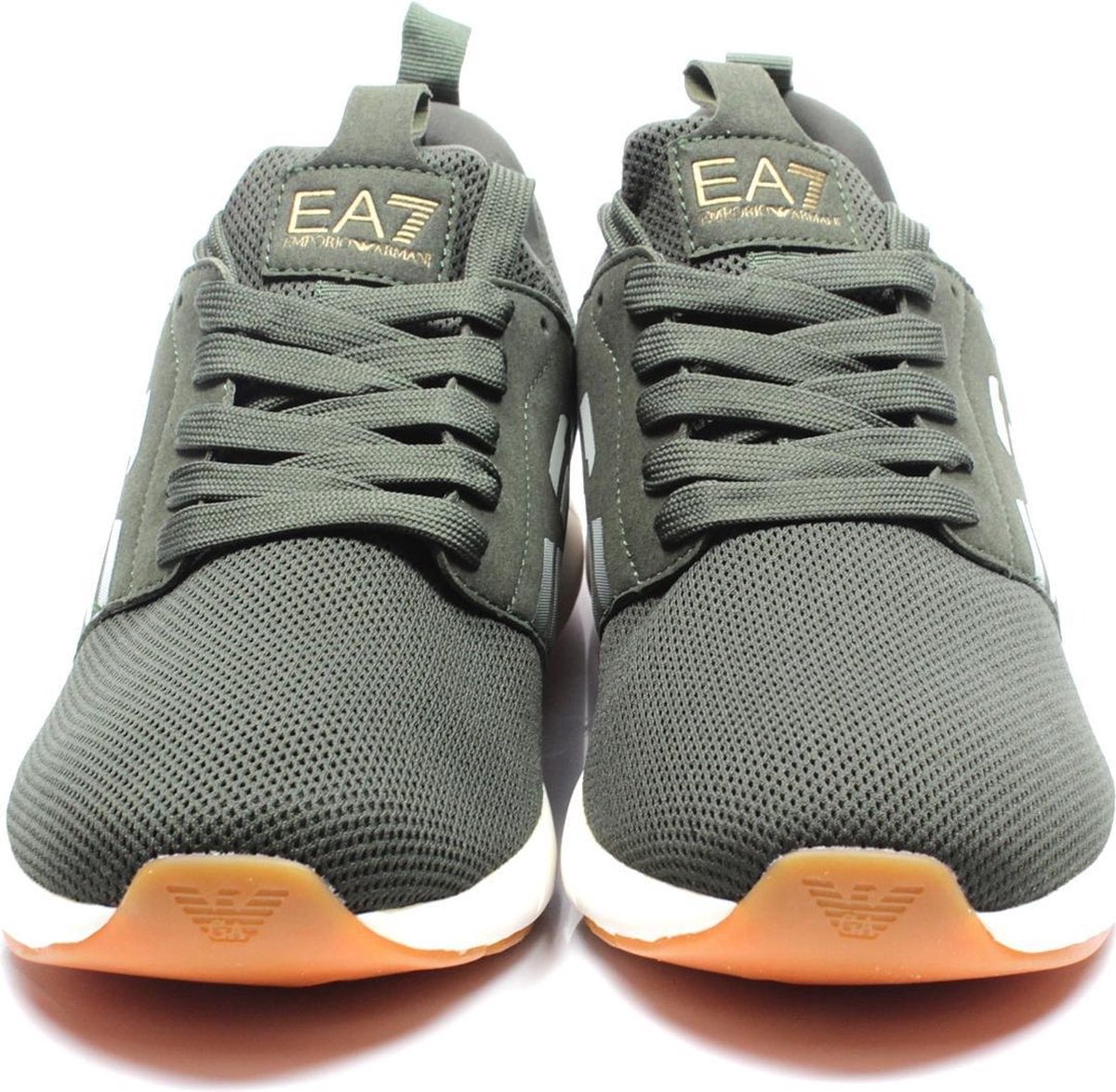 EA7 Emporio Armani sneakers X8X023 - groen, 41 / 7 | bol.com