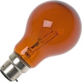 SPL - Haardvuurlamp B22d 60W 230V - Mat - Rood