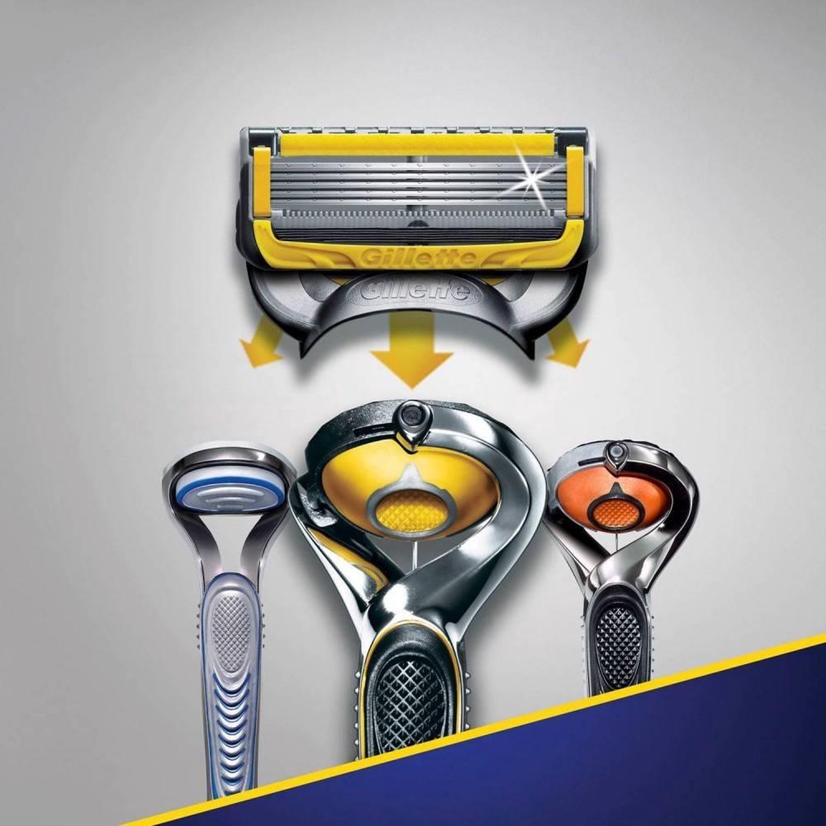 Gillette Fusion 5 ProShield Scheermesjes - 3 stuks