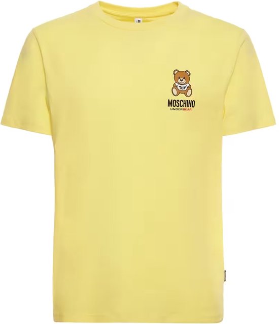 MOSCHINO - Tshirt - Yellow - Heren - XXL