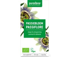 Purasana Passiebloem Extract 125 mg 120 Vegacapsules