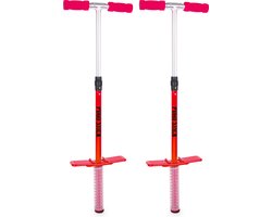 Duo Set: Small Foot Pogo Stick Variable Rood - Dubbel Springplezier voor Kinderen!