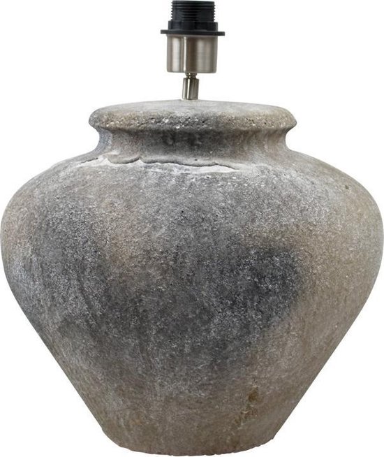 Tafellamp - Terracotta - Lampvoet vaas kruik - 39cm | bol.com