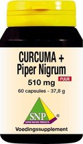 Snp Curcuma & Piper Nigrum Pure 510mg - 60 Capsules