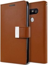 LG G5 Rich Diary Wallet Case Bruin