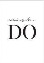 Do It (21x29,7cm) - Wallified - Tekst - Poster  - Wall-Art - Woondecoratie - Kunst - Posters