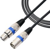 1,8 m 3-pins XLR male naar XLR vrouwelijke MIC afgeschermde kabel Microfoon audiokabel