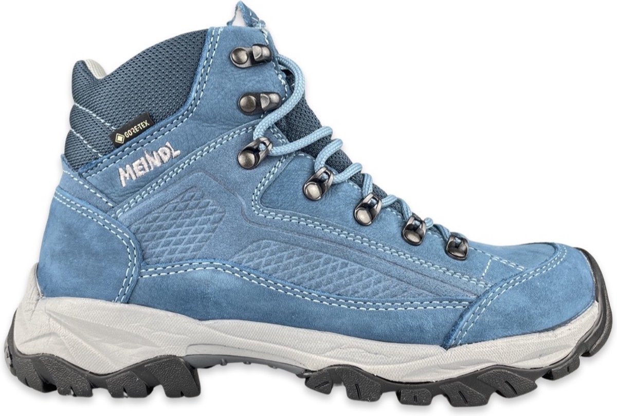 Meindl - 2963 BALTIMORE LADY GTX - Half-hoge schoenenDames wandelschoenenWandelschoenen - Kleur: Blauw - Maat: 41