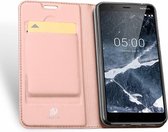 Nokia 5.1 hoesje - Dux Ducis Skin Pro Book Case - Roze