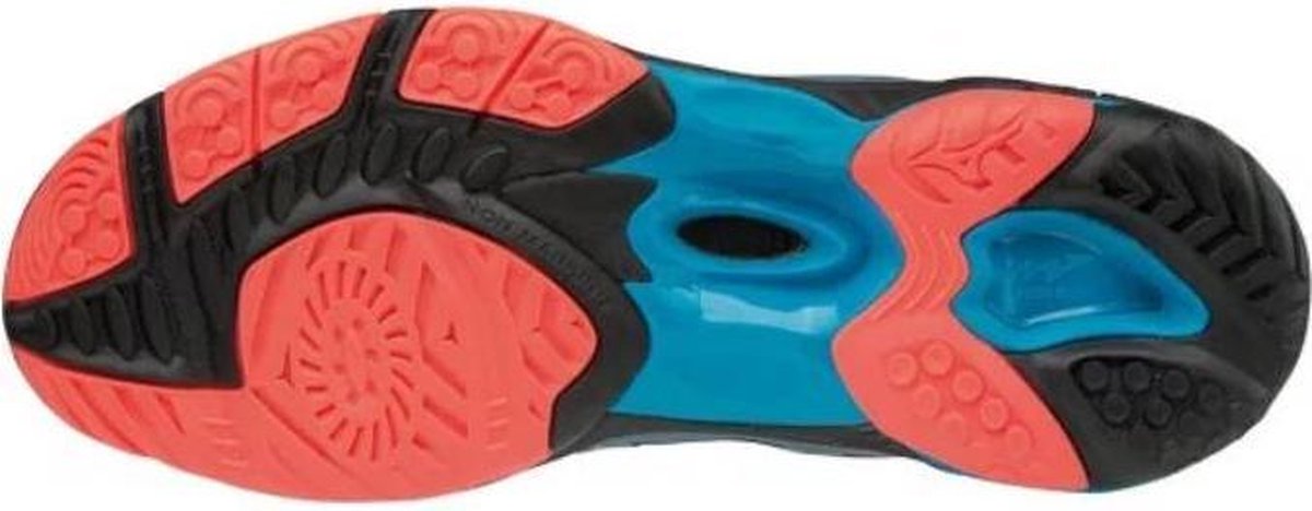 Mizuno Wave Hurricane 3 Mid grijs korfbalschoenen dames bol