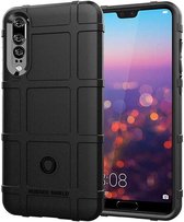 Hoesje voor Huawei P30 Pro - Beschermende hoes - Back Cover - TPU Case - Zwart