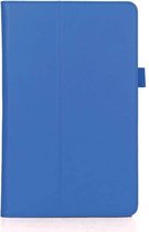 Samsung Galaxy Tab A 10.5 hoes - Hand Strap Book Case - Blauw