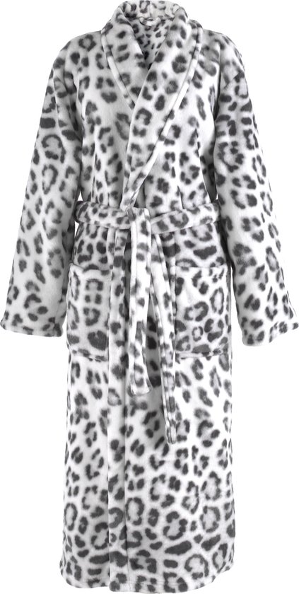 Hello Kitty Wit, DAMES badjas met ceintuur, WARME ochtendjas met zakken