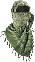 Achilles® Green Camo Arabische Shemagh - Keffiyeh - Arafat PLO sjaal - Woestijn Shemagh Sjaal