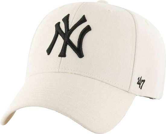 47 Brand MLB New York Yankees Casquette B-MVPSP17WBP-NT, Homme, Beige, Casquette, taille : Taille unique