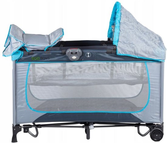 Kinderkraft - Reisbedje - Campingbedje - Joy - 126 x 65 x 76 cm