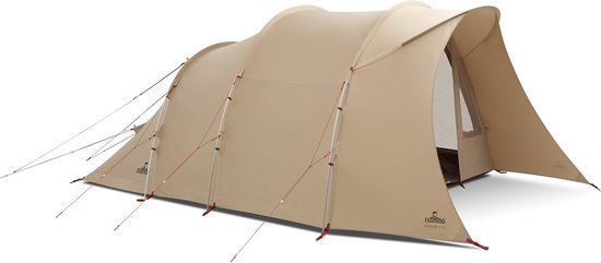 NOMAD® Dogon 4 Compact Tent Beige | Comfortabel Buitendoek Grote luifel | bol.com