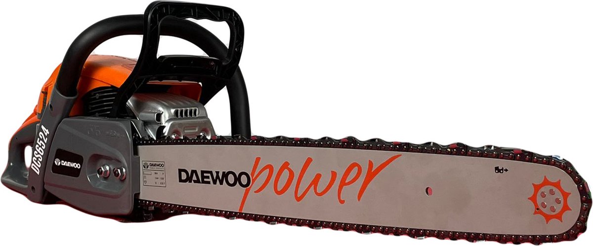 Daewoo DCS6524 - Benzine kettingzaag - 60cm zaagblad - 65cc - Inclusief montagegereedschap