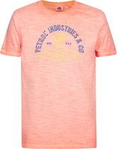 Petrol Industries - Heren Petrol & Co Moonstone T-shirt - Roze - Maat L