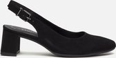 Gabor Slingback Pumps zwart Suede - Dames - Maat 39