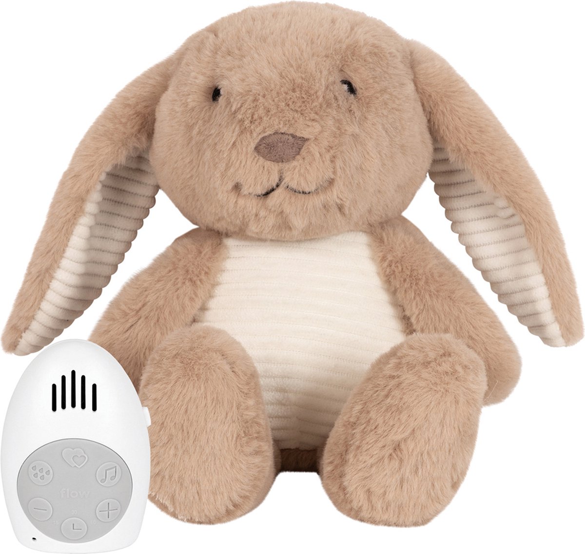 Peluche bruit blanc ours Lou biscuit - FLOW AMSTERDAM