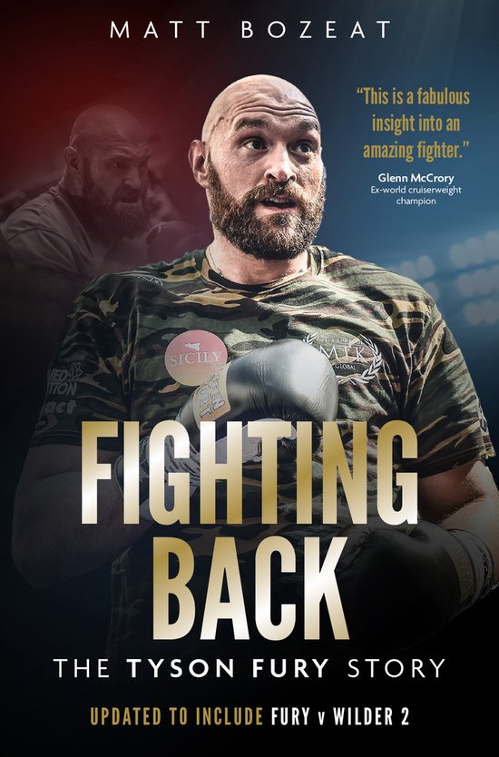 Fighting Back: The Tyson Fury Story - cover