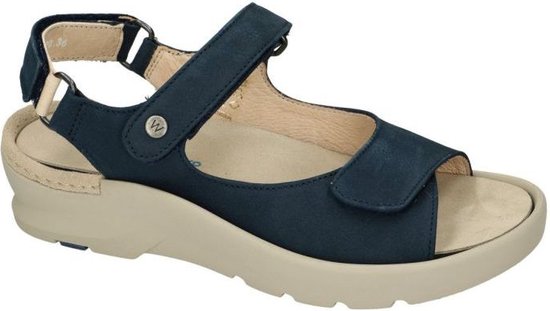 Wolky -Dames - blauw donker - sandalen - maat 36