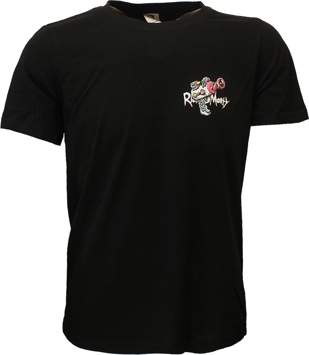 Rick and Morty Blaster Gun T-Shirt - Officiële Merchandise - M